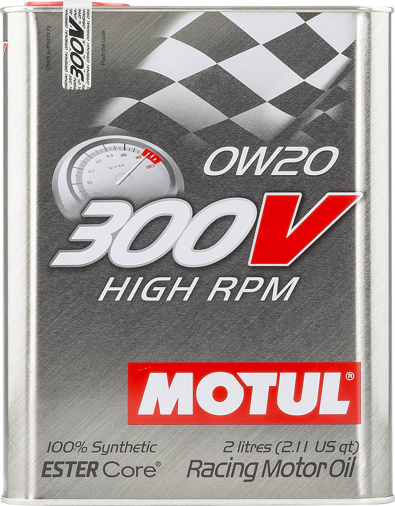 Engine Oil (0w20) (2 Liter) (High RPM 300V) - Motul 104239